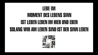 GLASHAUS  Leben  Lyric Video Official 3pTV [upl. by Nnayelsel582]