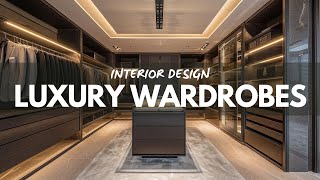 Transform Your Home with These Luxury Wardrobe Designs [upl. by Nomyad]