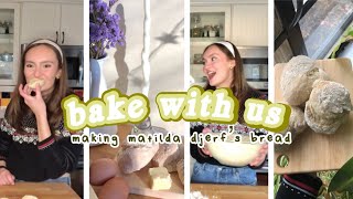 Bake with me Making Matilda Djerfs Bread Recipe [upl. by Anwaf]