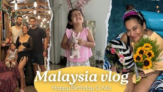 Ayanka goes to MALAYSIA  Family holiday  Raveena Mamus birthday  Travel Vlog  MALAYSIA [upl. by Adao309]