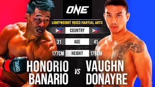 Honorio Banario vs Vaughn Donayre  Full Fight From The Archives [upl. by Nnylrahc]