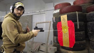 Shooting range made from old Tires [upl. by Marpet870]