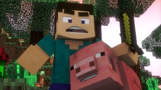 Pig Life  Minecraft Animation [upl. by Godfrey574]