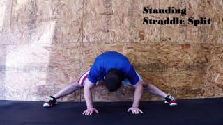 Standing Side SplitStraddle Split Stretch [upl. by Ahsim]