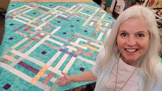 THIS IS SIMPLE FABULOUS quotBAKERS LATTICEquot QUILT [upl. by Kolva]