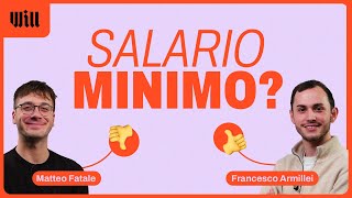 È giusto introdurre un SALARIO MINIMO in Italia Due esperti a confronto per capire meglio [upl. by Eiramrebma]