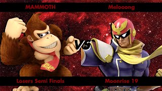 MAMMOTH DK vs Melooong Captain Falcon  Losers Semis Moonrise 19 [upl. by Austin]