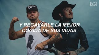 Residente Christian Nodal  Pólvora de Ayer Letra [upl. by Zoa]