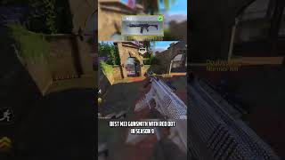 Best M13 Gunsmith With Red Dot  Fast ADS  No RECOIL  COD Mobile Season 9 codm [upl. by Euqinitram]