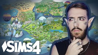 Ordenando de PEOR a MEJOR todos los mundos de Los Sims 4 [upl. by Wickman965]