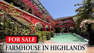 TUSCAN VILLA IN HIGHLANDS  The house inspired by Tuscan architecture HOUSE TOUR B23  FOR SALE [upl. by Ehrenberg]