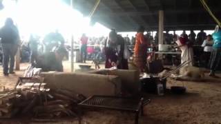 Miss Navajo Nation 2012 butchering pt 1 [upl. by Laro53]