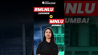 RMLNLU vs MNLU Mumbai Which Law School Wins ⚖️🤔 [upl. by Braynard]