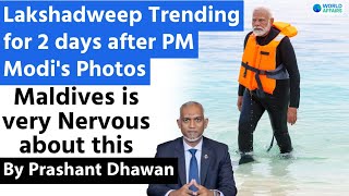 PM Modis Pictures from Lakshadweep has made Maldives very nervous [upl. by Ellenaj369]