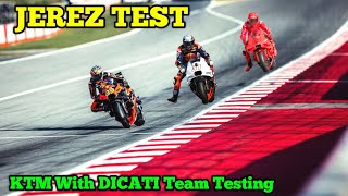 HUGE NEWS For KTM Team Testing In Jerez Testing New Parts In Jerez Test With Ducati🏁MotoGP News 2024 [upl. by Cookie]