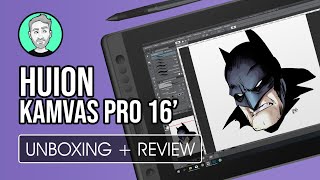 El tamaño justo  Huion Kamvas Pro 16  Review Español [upl. by Enaira]