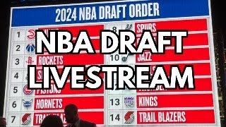 LIVE 2024 NBA Draft Stream Reactions Guests Grades Analysis and more [upl. by Alleber971]