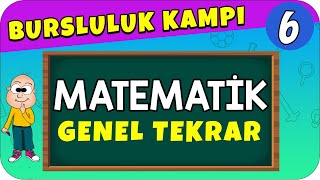 6Sınıf Matematik  Bursluluk Sınavı Genel Tekrar [upl. by Naraj]