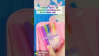 Unboxing video of Smiggle midi zip kit pencil case [upl. by Rahcir633]