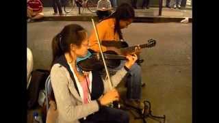 Stairway to Heaven  Street Musicians Tanya amp Dorise [upl. by Oniotna]