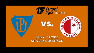 1 Futsal liga  SKUP Olomouc  SK Slavia Praha [upl. by Brookner]