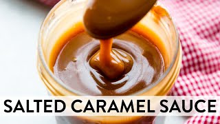 Homemade Salted Caramel Sauce  Sallys Baking Recipes [upl. by Bohman]