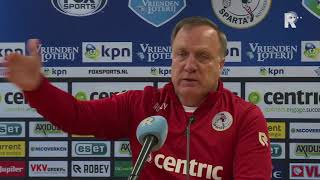 Persconferentie van Dick Advocaat voorafgaand aan SpartaAjax [upl. by Ramsey]