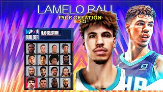 LaMelo Ball 2K24 Face Creation [upl. by Ahslek]