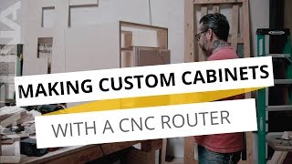 Creative Custom Kitchen Cabinets DIY Project with Wesley November  CNC Made Custom Cabinets [upl. by Attenaz995]