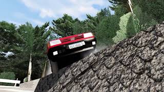 Irohazaka Jump but with a Fiat Fiorino [upl. by Waltner935]