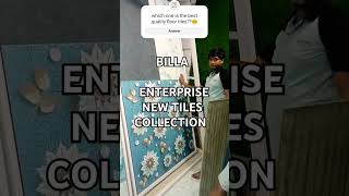 BILLA ENTERPRISE NEW TILES COLLECTION tiles wallpaper interiordesignhome [upl. by Onig]