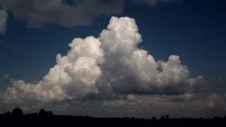 Forming cumulonimbus timelapse [upl. by Ytram]