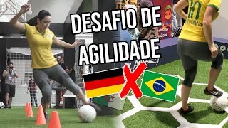 QUEM TEM MAIS AGILIDADE DESAFIO BRASIL X ALEMANHA ARGÉLIA [upl. by Riggs]