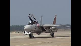 2005 NAS Oceana Airshow  F14 Tomcat Demo LAST TIME [upl. by Jacquelin]