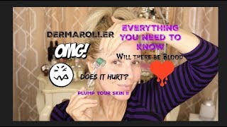 DERMAROLLER for PLUMPED Skin HOW TO [upl. by Amato350]