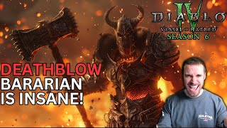 join Deathblow Gold Giveaway Festival  Barb build stinger DROPS LEVEL SPIRITBORN [upl. by Hgiellek]