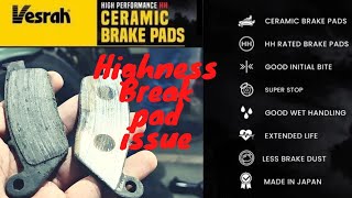 quotHonda Highness CB350 Brake Pad Issue Are You Experiencing This Tooquot OEM brake pad alternative [upl. by Leivad]