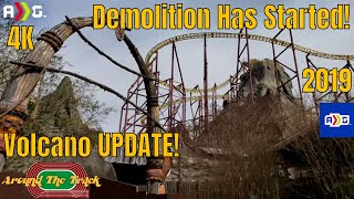 Volcano Update  DEMOLITION Has STARTED  4K [upl. by Yerrot]