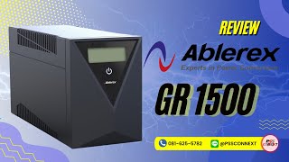 Review UPS Ablerex GR1500 [upl. by Bang598]