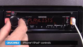 Kenwood Excelon KDCX300 Display and Controls Demo  Crutchfield Video [upl. by Restivo]