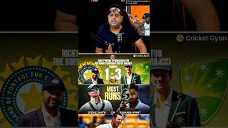 Ricky Ponting Prediction Australia win BGT 31 vs IND 😱 ricktponting prediction bgt indvsaus [upl. by Wilow]