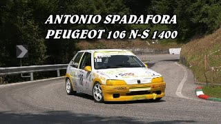 SALITA ALPE DEL NEVEGAL 2024  ANTONIO SPADAFORA  PEUGEOT 106 NS 1400  VIDEO BY BELLUNOVIDEO [upl. by Ezeerb]