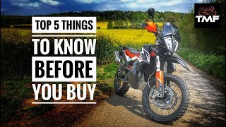 KTM 790 Adventure R Review  Top 5 things you should know before you buy [upl. by Aiyot]