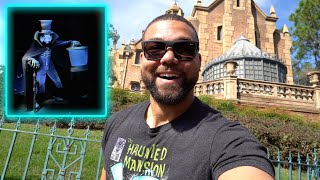 The Hatbox Ghost is finally at Disneys Magic Kingdom  Haunted Mansion Low Light POV amp Review [upl. by Ojiram]