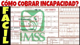 INCAPACIDAD CÓMO COBRARLA SIN SALIR DE CASA FÁCIL HOY AQUÍ [upl. by Gniliem]