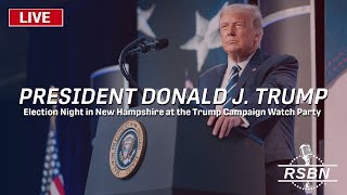 LIVE REPLAY Election Night in New Hampshire at the Trump Campaign Watch Party  12324 [upl. by Llezo]