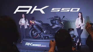 Review KYMCO AK550 Premium Dari Dekat [upl. by Viddah941]