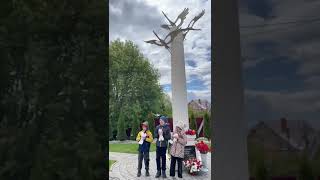 09052024г Поучаствовали на Выпуске голубей в честь Мира в Домодедовском район [upl. by Ahsilahk324]