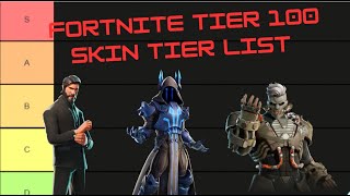 All Fortnite Tier 100 skin TIER LIST [upl. by Kalasky]