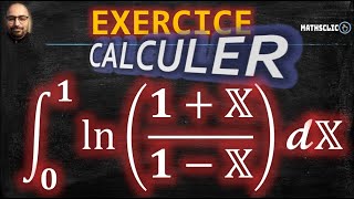 🔴INTÉGRALES IMPROPRES  CALCUL DE LINTEGRALE DE ln⁡𝟏𝕏𝟏−𝕏 ENTRE 0 ET 1 [upl. by Onitsirc]